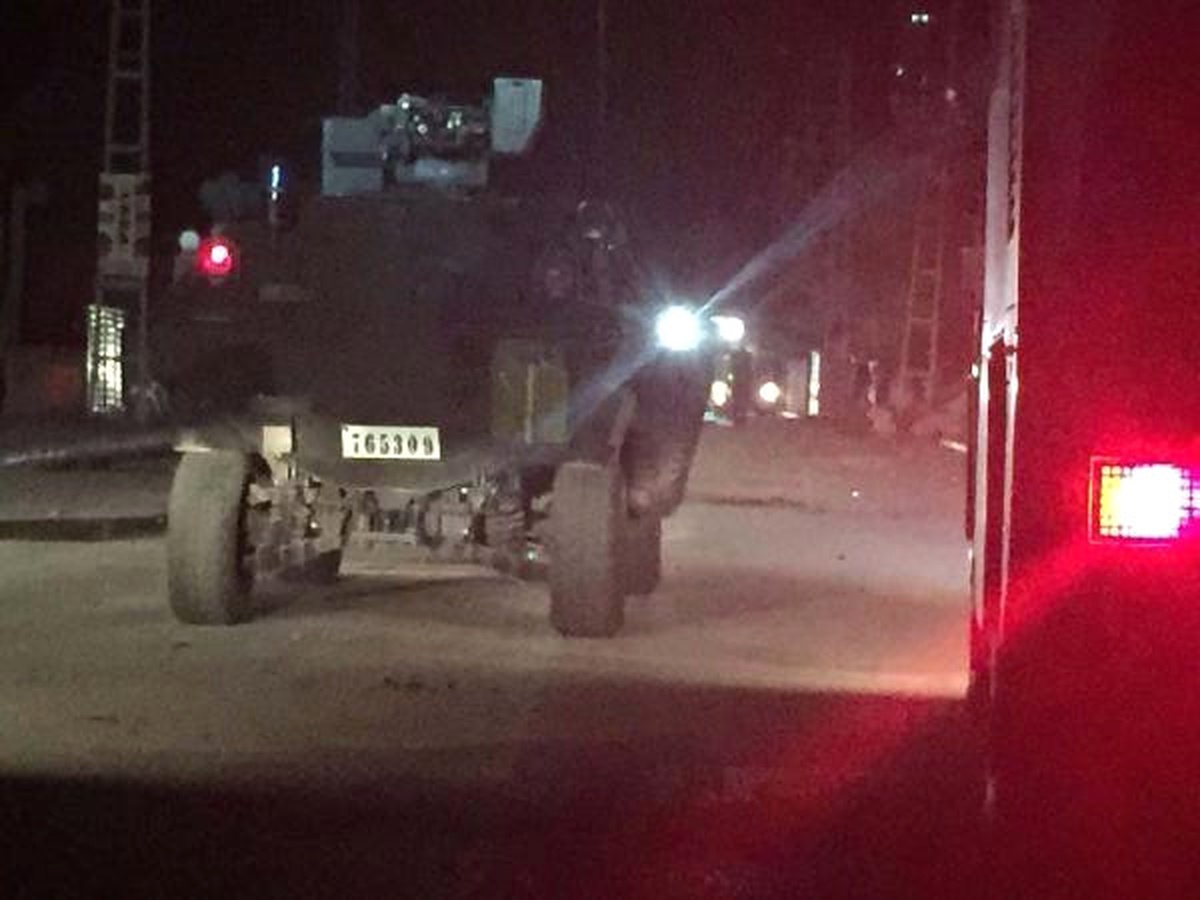 Van\'da Polis Aracının Geçişi Sırasında Patlama
