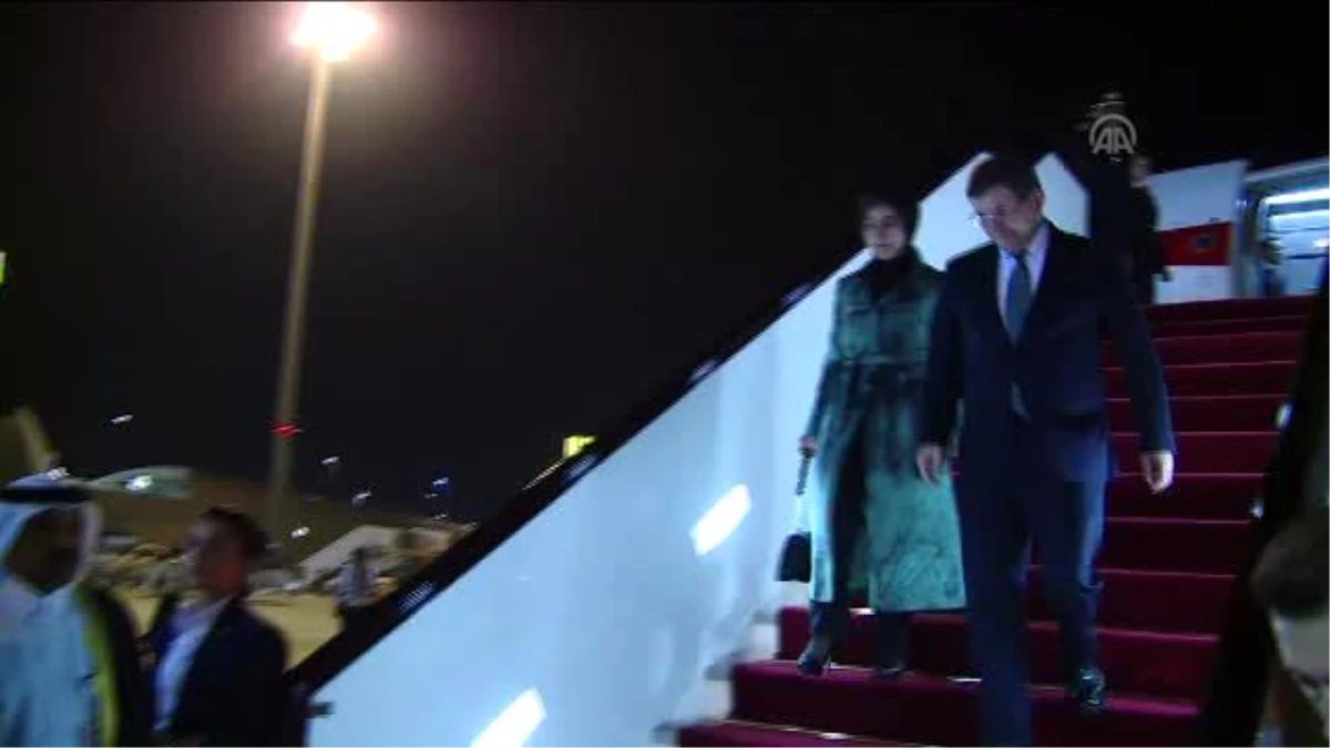 Başbakan Davutoğlu Katar\'a Geldi (2) - Doha
