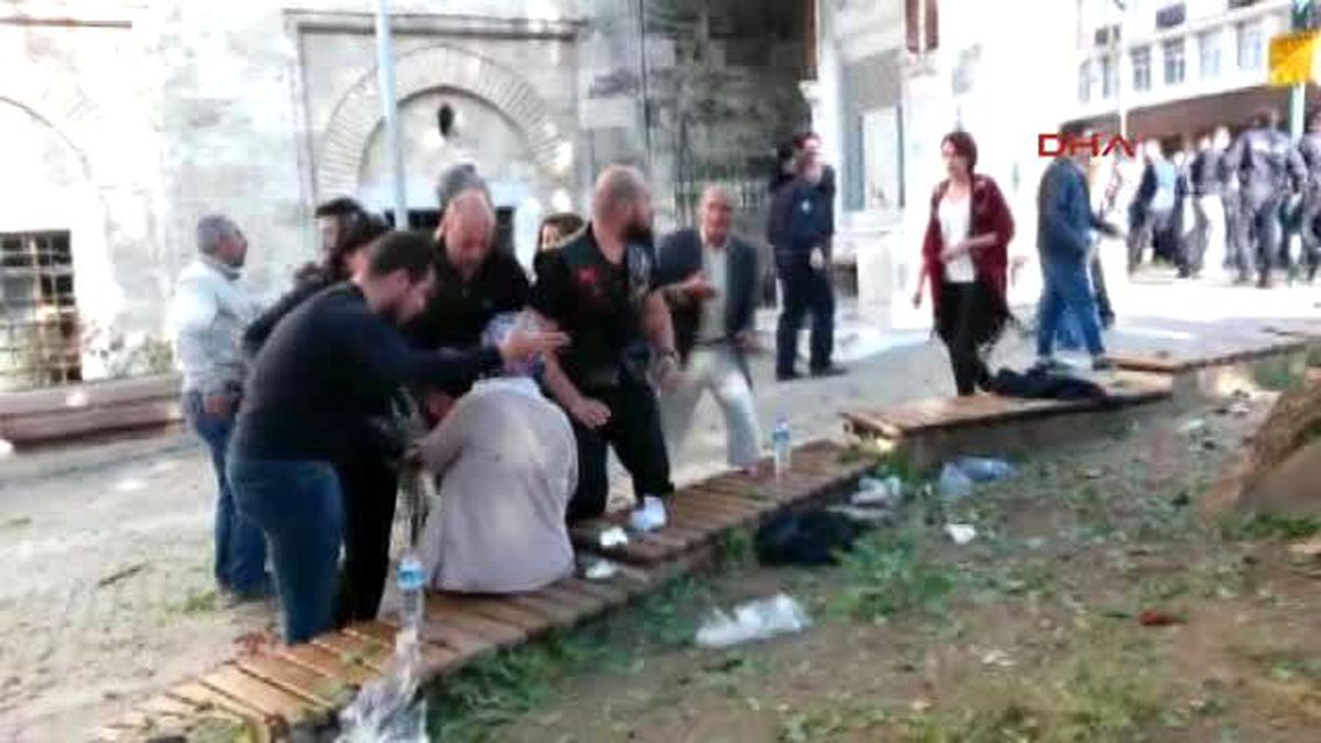 Bursa\'da \'Canlı Bomba\' Saldırısı Ek Saldırının Hemen Ardından Çekilen Vatandaş Kamerası Görüntüsü