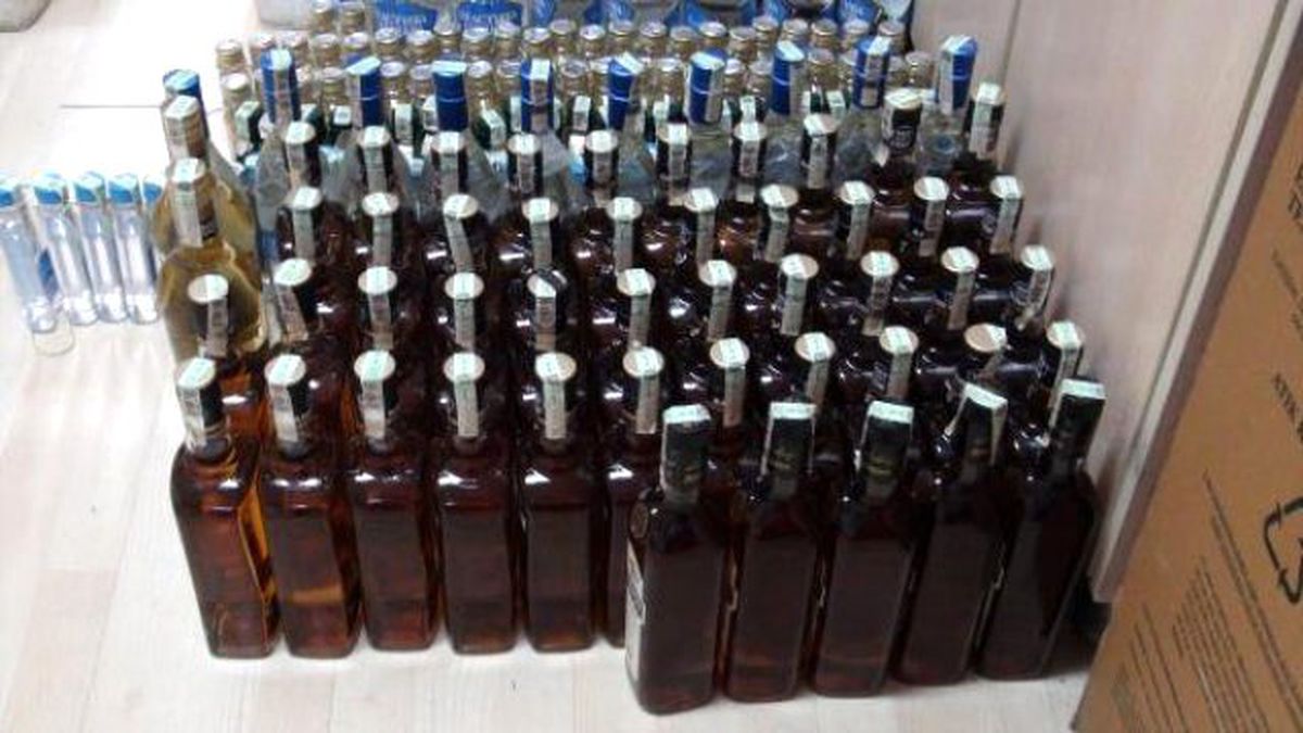 Edirne\'de 169 Şişe Kaçak İçki Ele Geçirildi