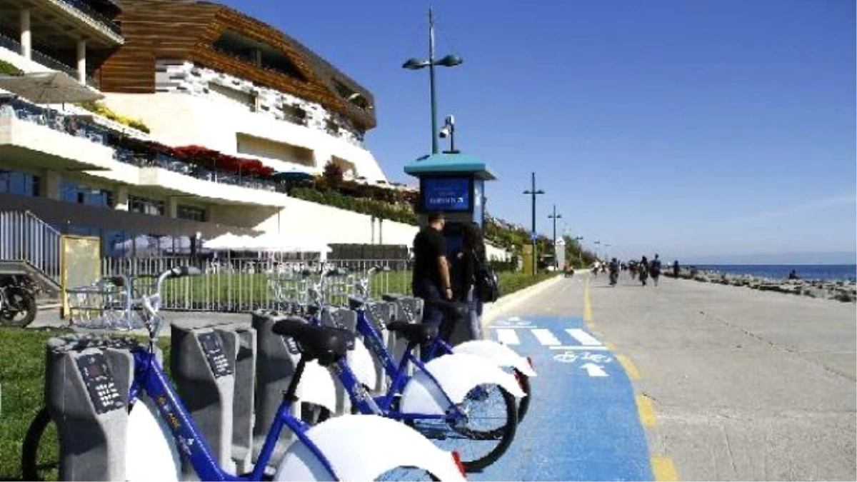 Florya – Yeşilköy Arasında \'Akıllı Bisiklet\' Dönemi Başladı