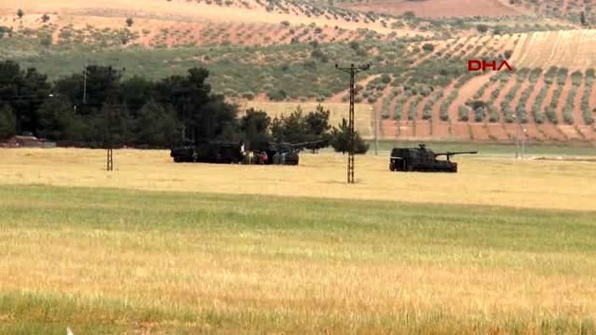 Gaziantep - Işid Denetimindeki Suriye\'nin Carablus Kentinden Karkamış\'a Havanlı Saldırı