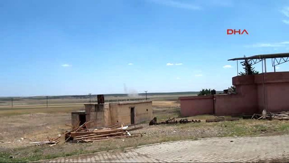 Gaziantep - Işid, Karkamış\'taki Karakola Havanla Saldırdı - Yeniden