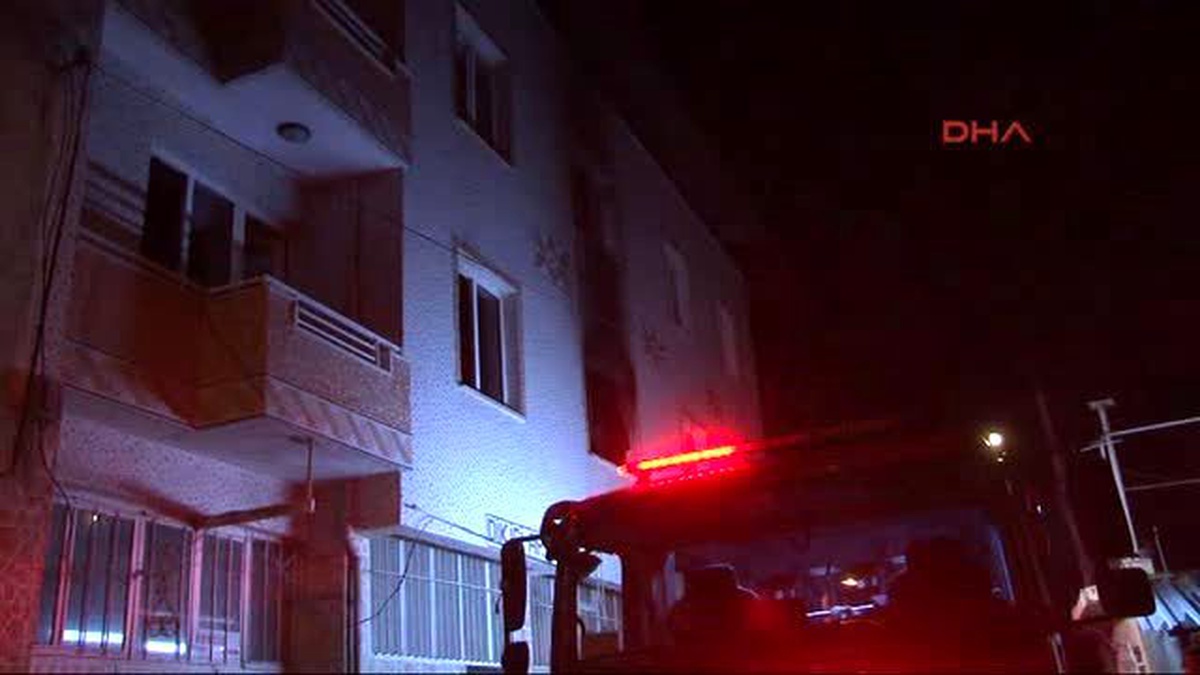 İzmir-Elektrikli Isıtıcıdan Yangın Çıktı: 1 Ölü