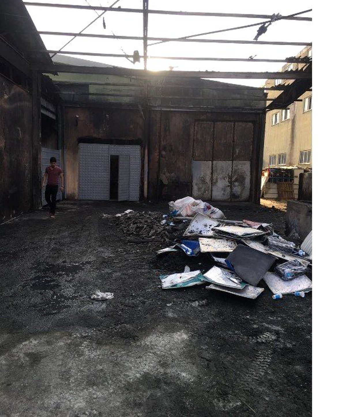 Yalıtım Fabrikasında Korkutan Yangın
