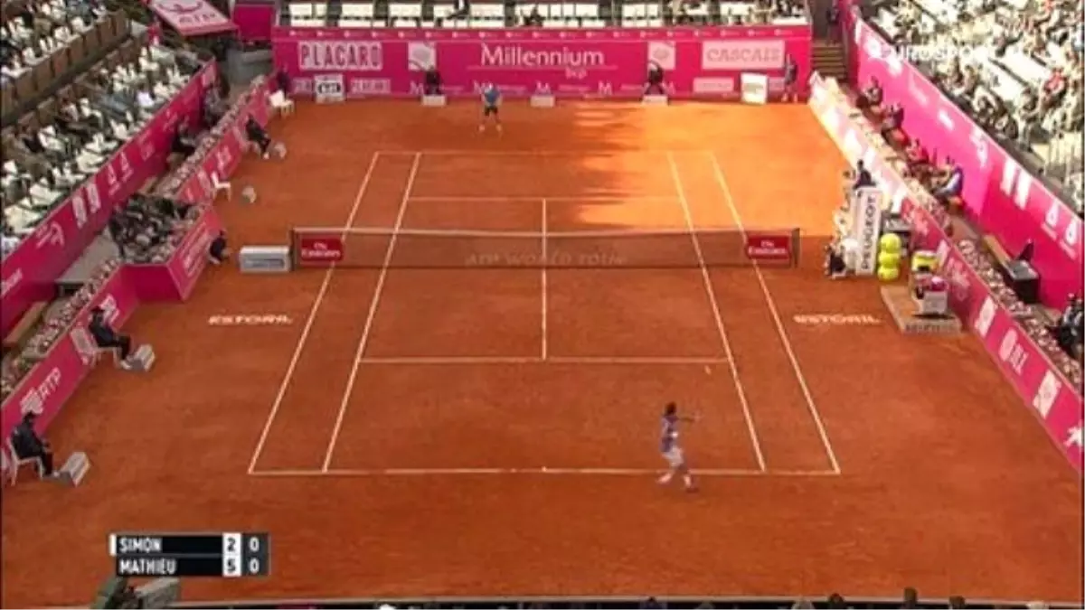 Gilles Simon Vs Paul-Henri Mathieu (Özet)