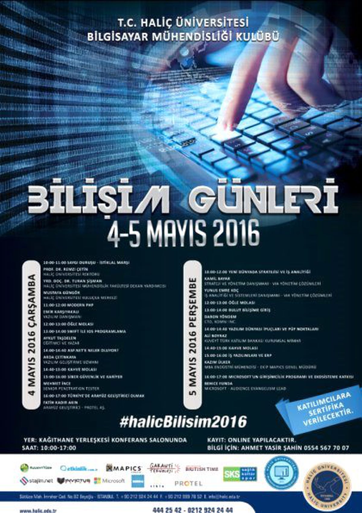 Haliç Üniversitesi 2. Bilişim Günleri