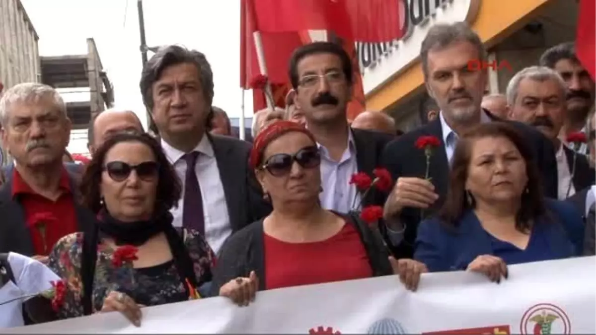 Kazancı Yokuşu\'nda 1 Mayıs Anması