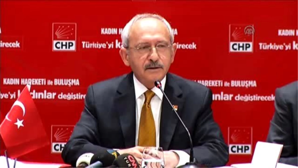 Kılıçdaroğlu, Bazı Kadın Derneklerinin Temsilcileriyle Bir Araya Geldi