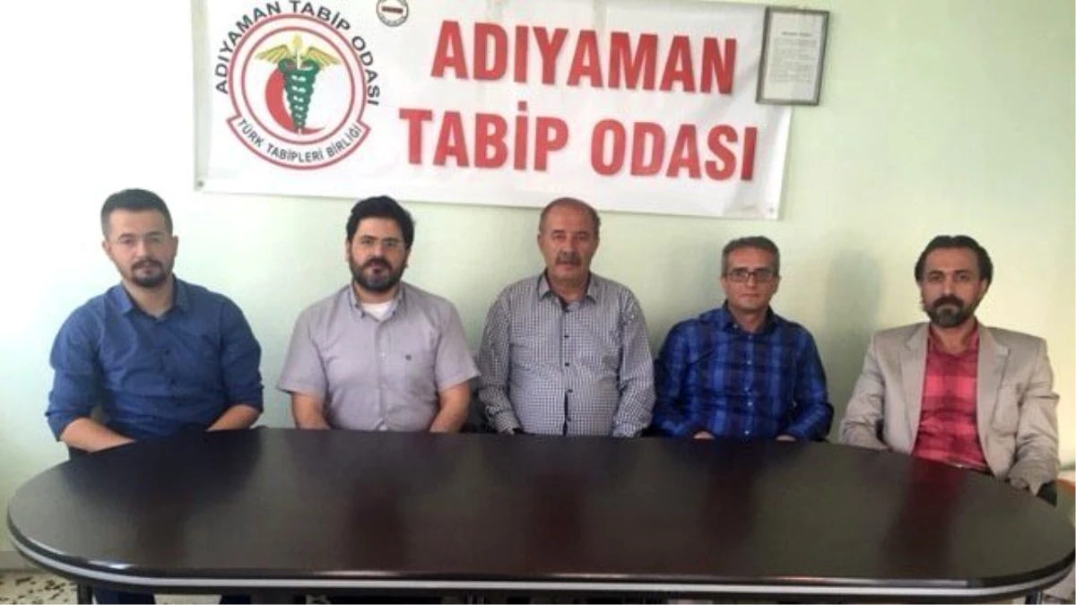 Adıyaman Tabip Odası\'nda Başkan Belirlendi