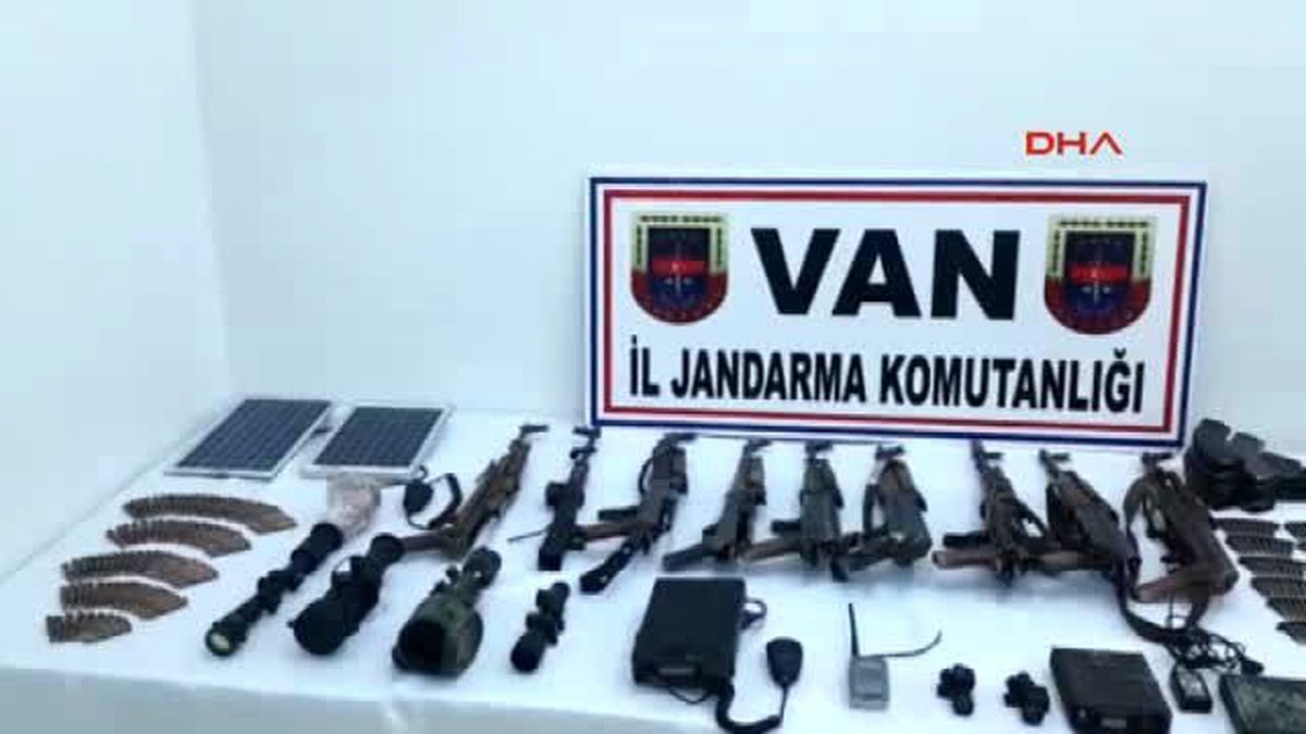 Başkale\'de PKK Cephaneliği Ele Geçirildi
