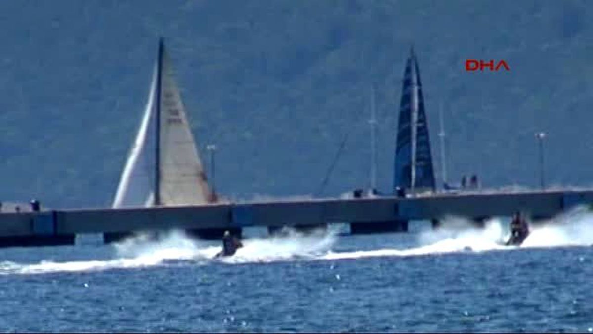 Bodrum\'da Su Jeti ve Flybord Şampiyonası Başladı