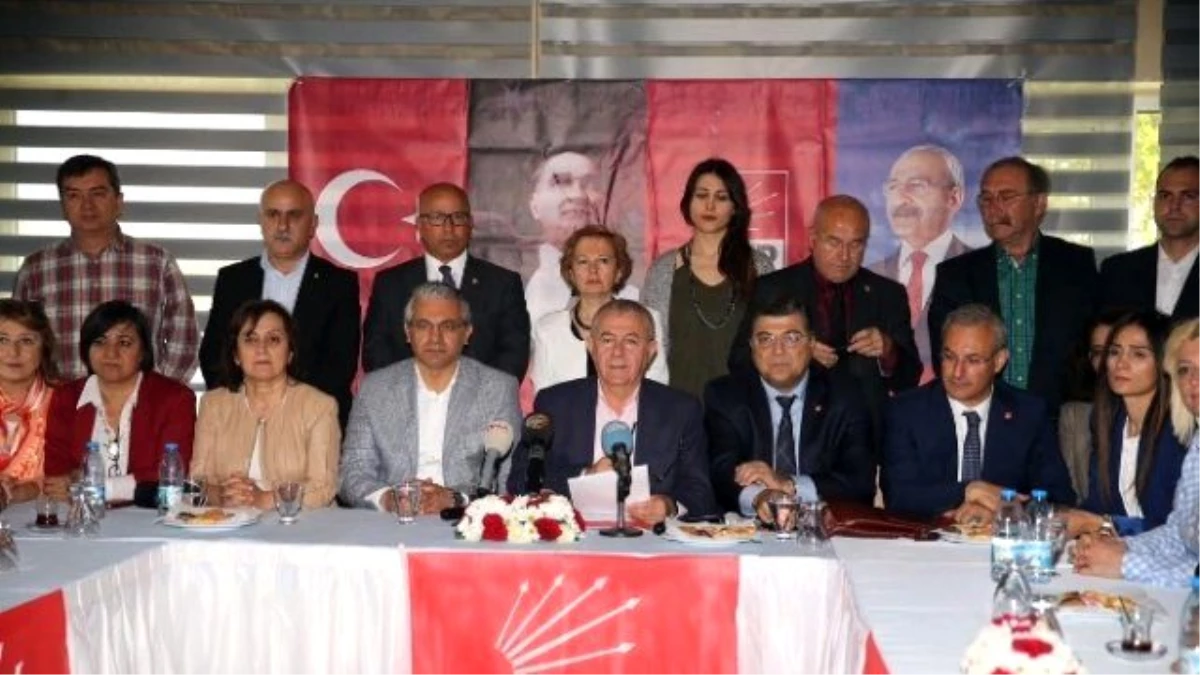 CHP Genel Sekreteri Kamil Okyay Sındır Açıklaması