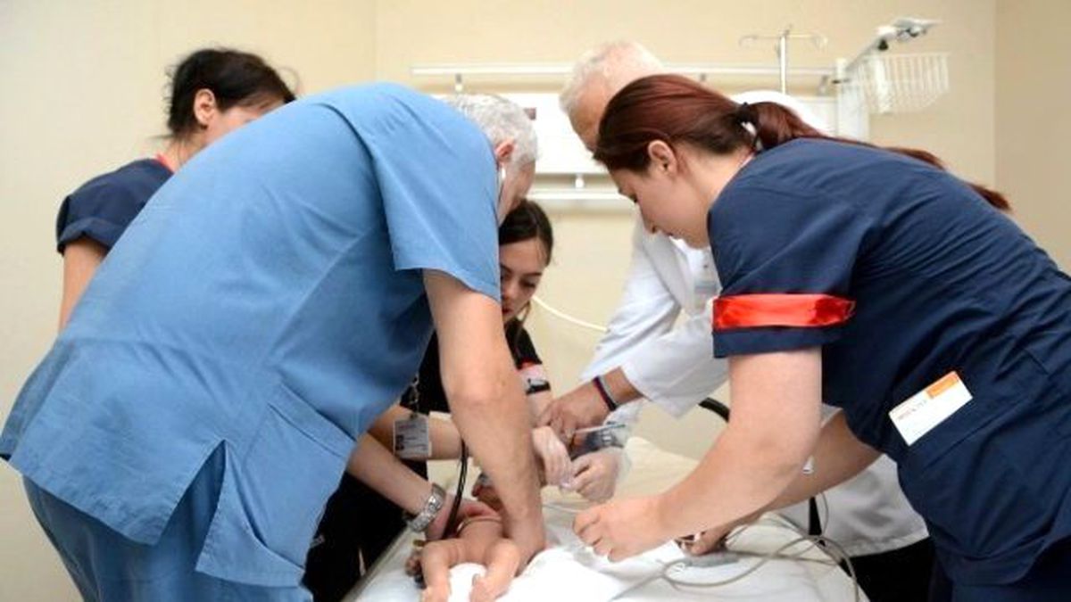 Hastanede Afet Tatbikatı