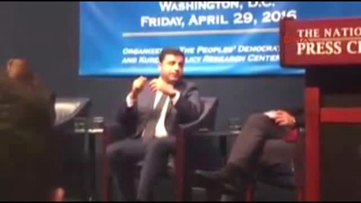Hdp Eşbaşkanı Demirtaş: "Hepimizi Kaygılandıracak Kadar Tansiyon Artmış Durumda"