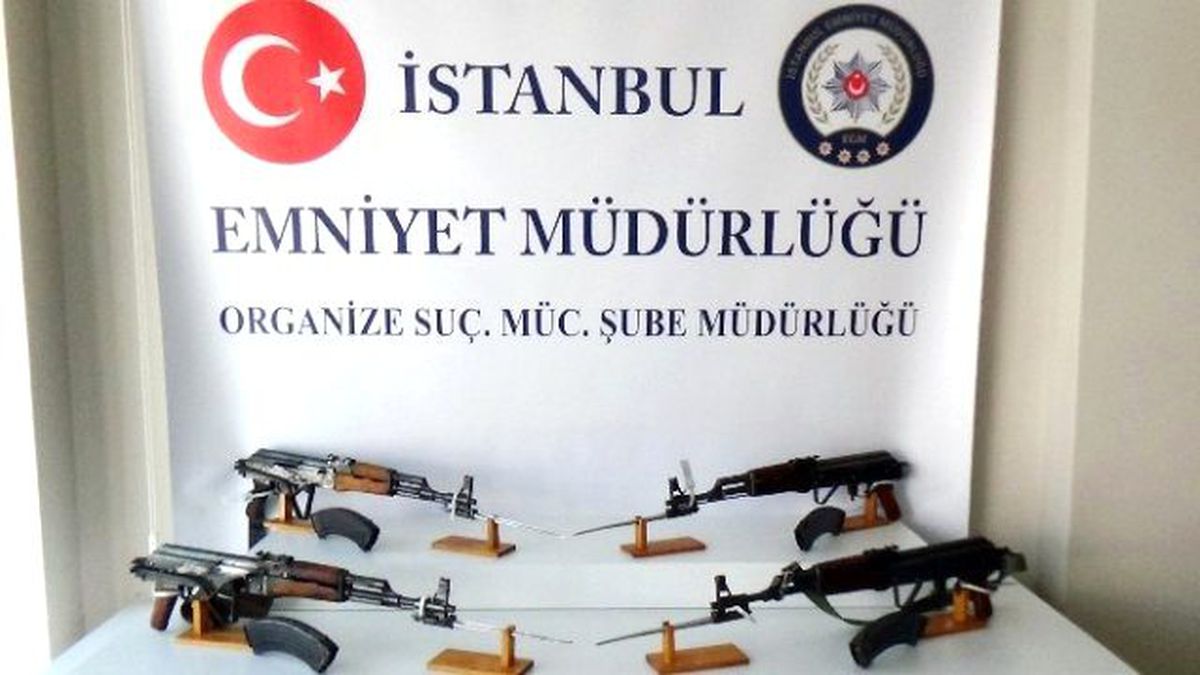 İstanbul\'da Silah Kaçakçılığı Operasyonu