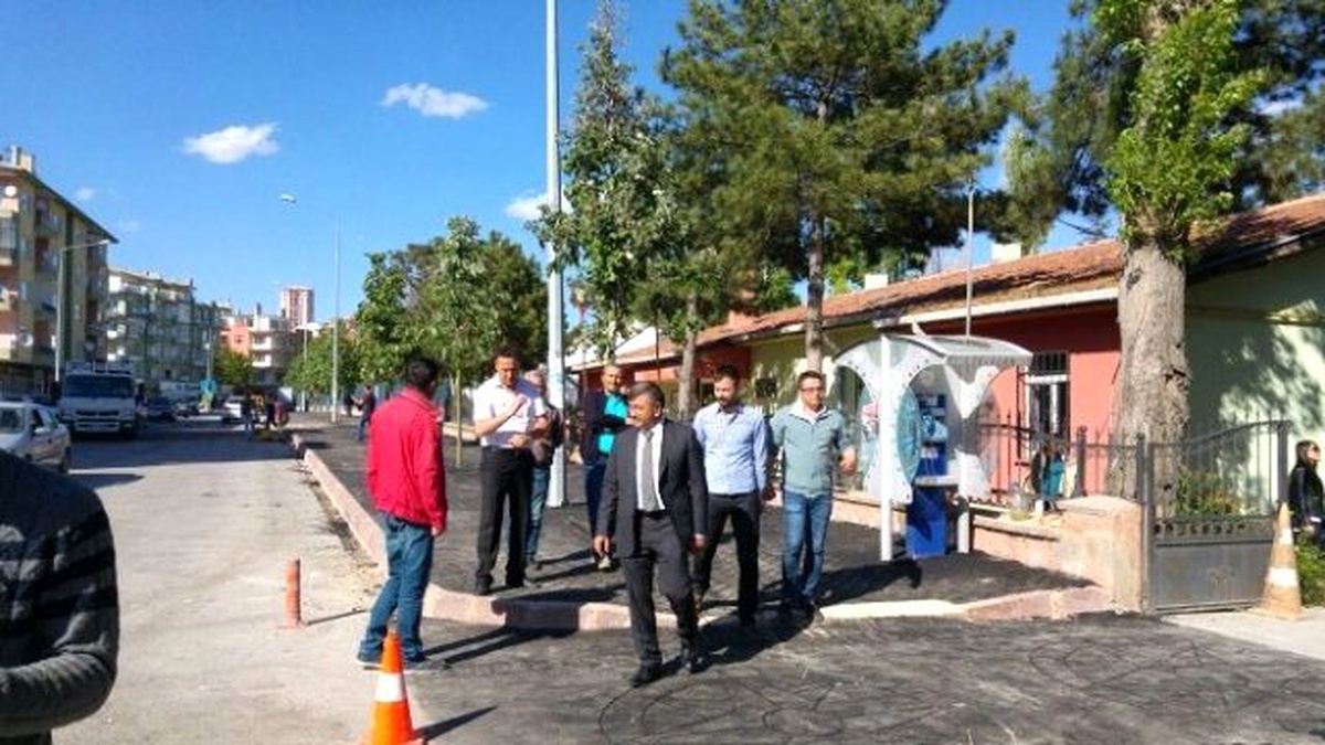 Niğde Belediyesi\'nde Süleyman Fethi Caddesi\'ne Modern Kaldırım