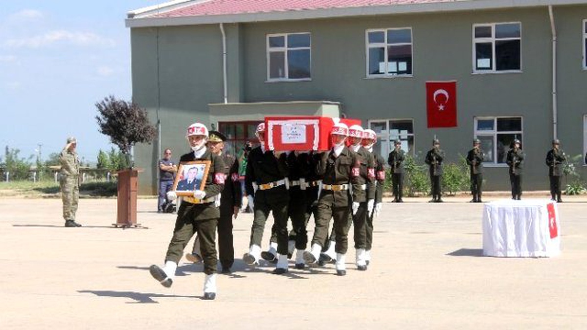 Şehit Yüzbaşı Memleketine Uğurlandı