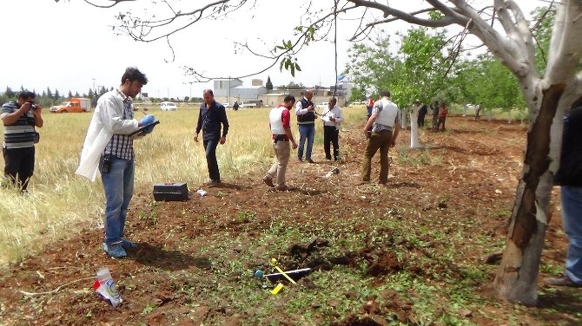 Suriye Tarafından Atılan Bir Roket Mermisi Daha Kilis\'e Düştü