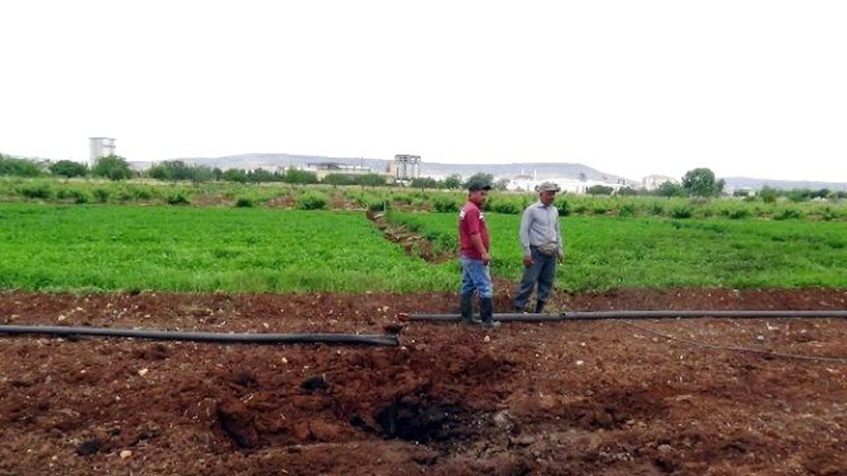Suriye Tarafından Atılan Roket Mermisi Kilis\'e Düştü