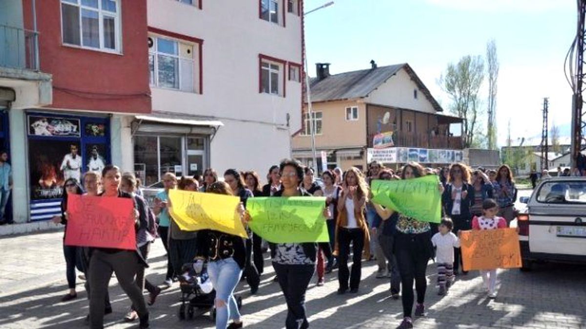 Tunceli\'de Cinsel İstismar Protestosu