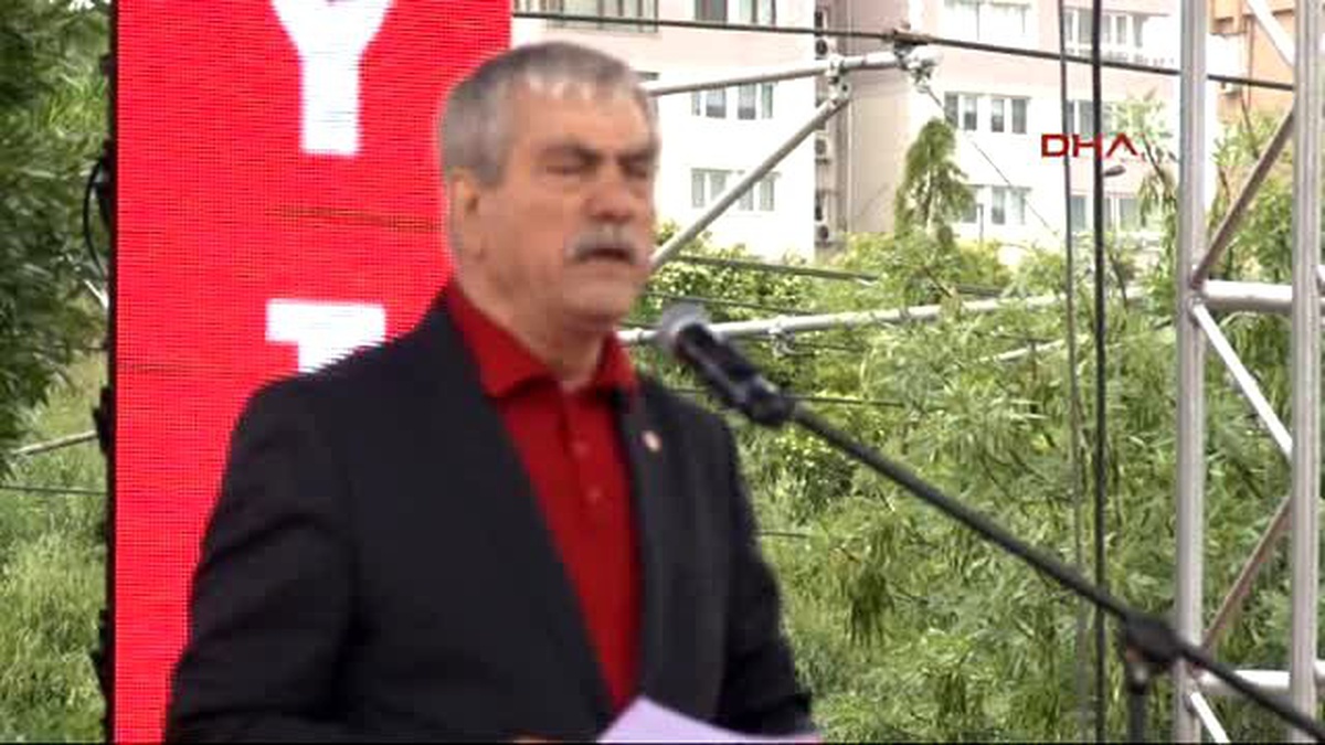 1 Mayıs, Bakırköy Halk Pazarı Alanında Kutlandı