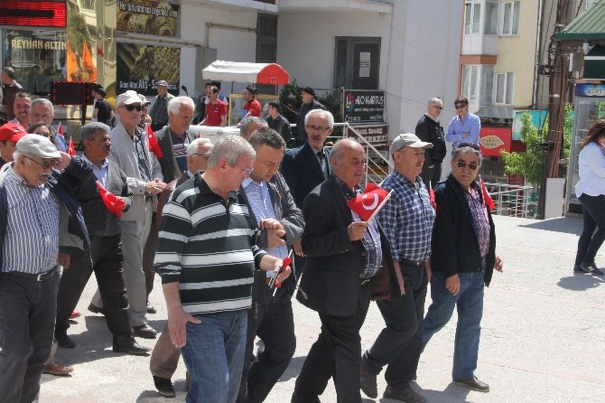 1 Mayıs İşçi Bayramı Bolu\'da Kutlandı