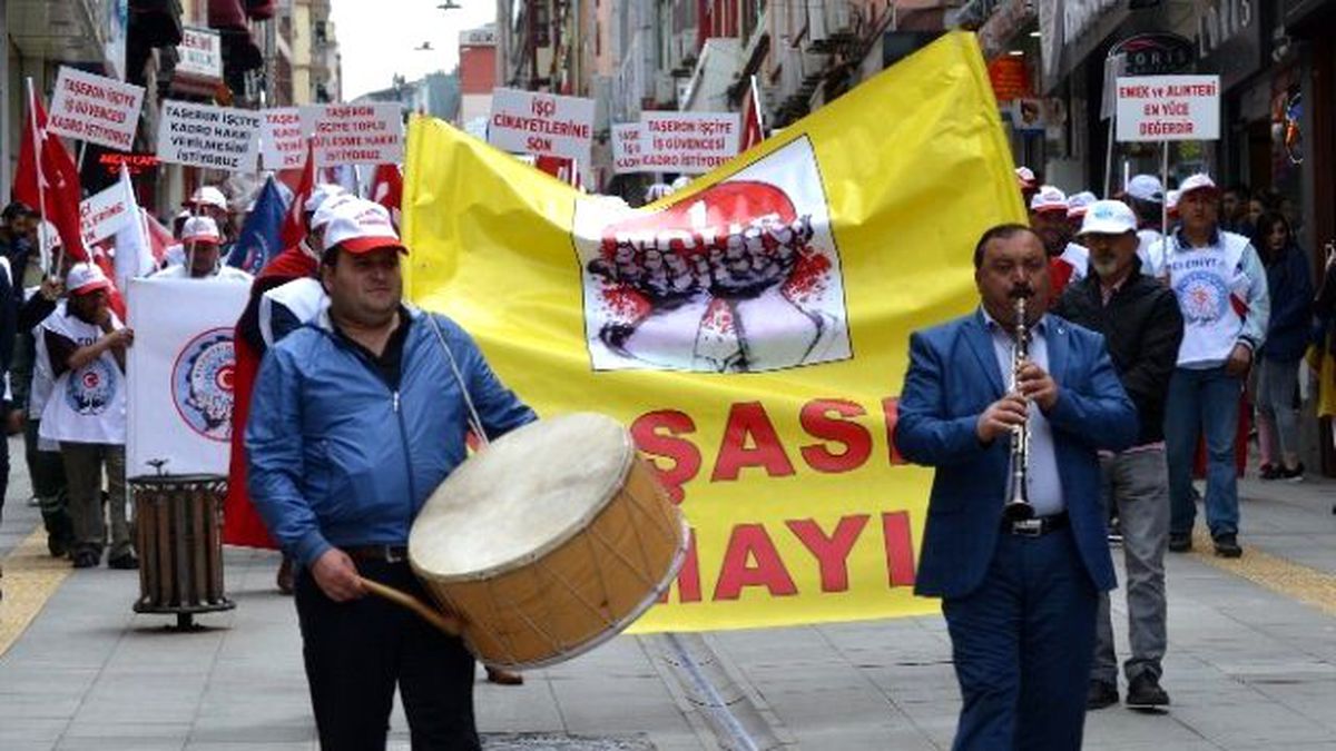 1 Mayıs İşçi Bayramı Giresun\'da Kutlandı