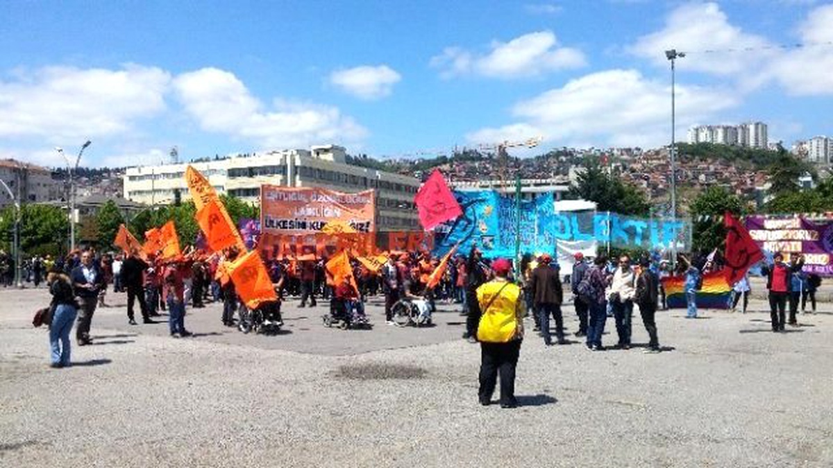 1 Mayıs Kutlamalarında Kocaeli Polisi Kuş Uçurmadı