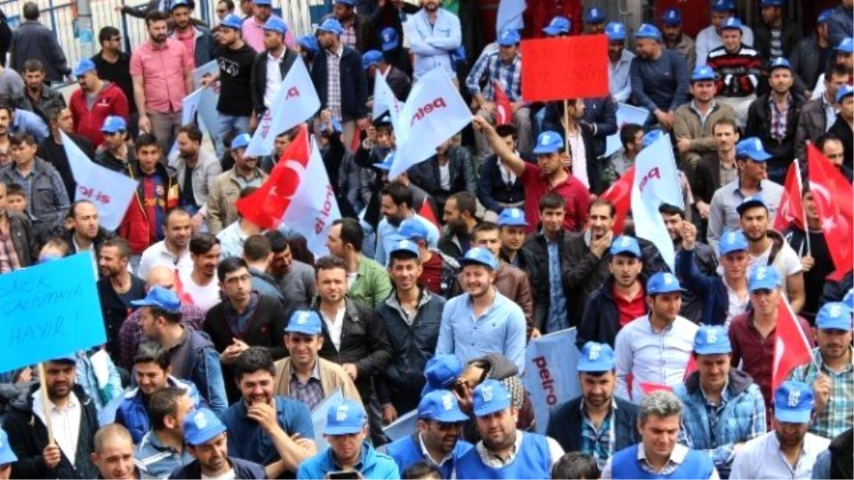 1 Mayısı Petrol-iş İşçileri Davul Zurna ile Kutladı