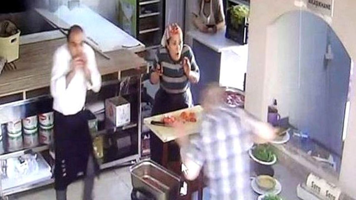 Patlama Sırasında Yakındaki Lokantada Yaşananlar Kamerada