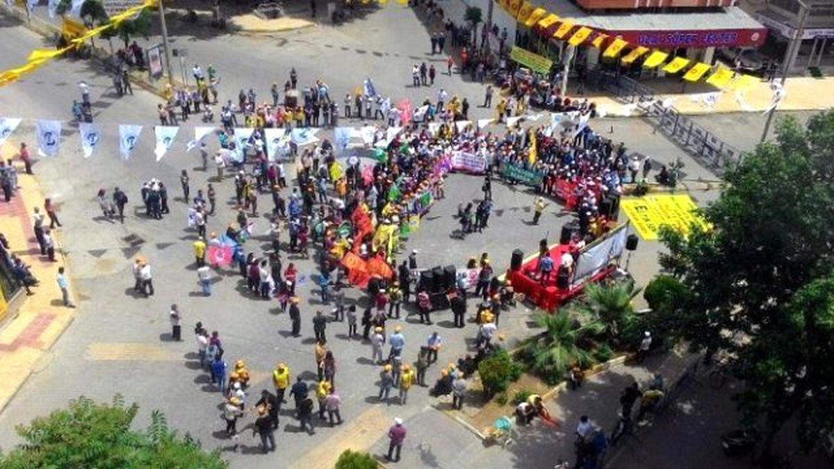 Adıyaman\'da, 1 Mayıs Kutlaması