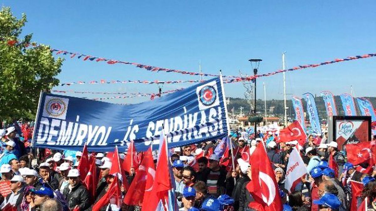 Çanakkale\'de 1 Mayıs Kutlamaları Başladı