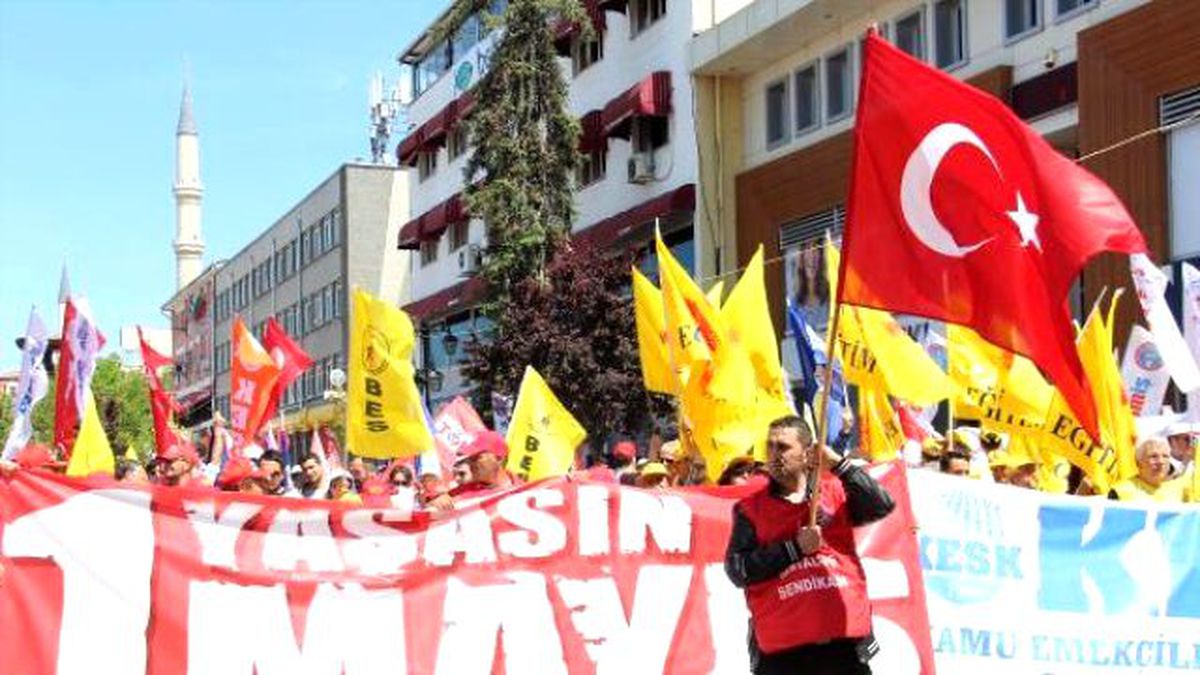 Edirne\'de 1 Mayıs Coşkusu