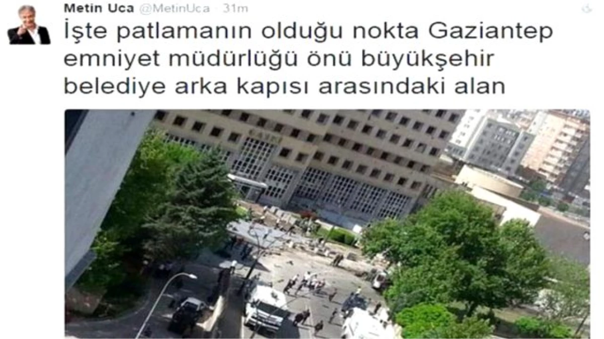 Gaziantep\'teki Saldırıyı İlk Duyuran İsimlerden Biri Metin Uca OIdu