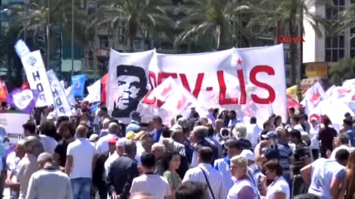 İzmir\'de 1 Mayıs Kutlamalarının Adresi Gündoğdu Meydanı - Ek
