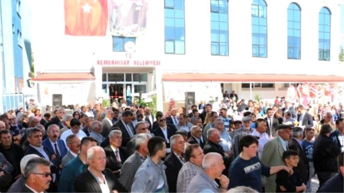 Kemerhisar Belediyesi Yeni Hizmet Binası Açılışı Yapıldı