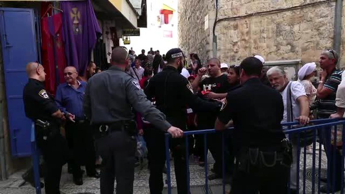 Ortodoks Hristiyanların 'Kutsal Ateş' Ayini