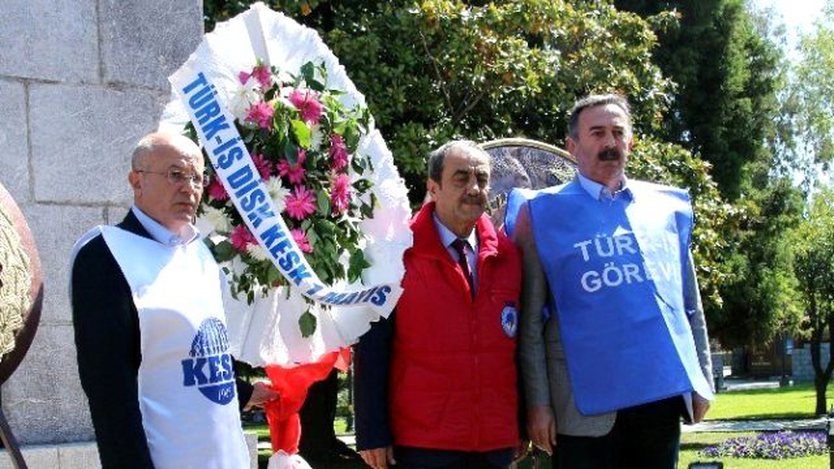 Samsun\'da "1 Mayıs Emek ve Dayanışma Günü" Törenleri Başladı