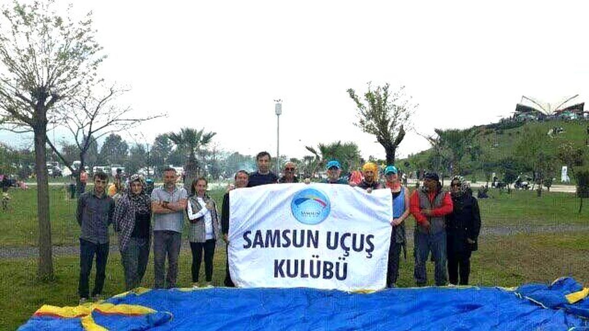 Samsun\'da Yamaç Paraşütüne İlgi Artıyor