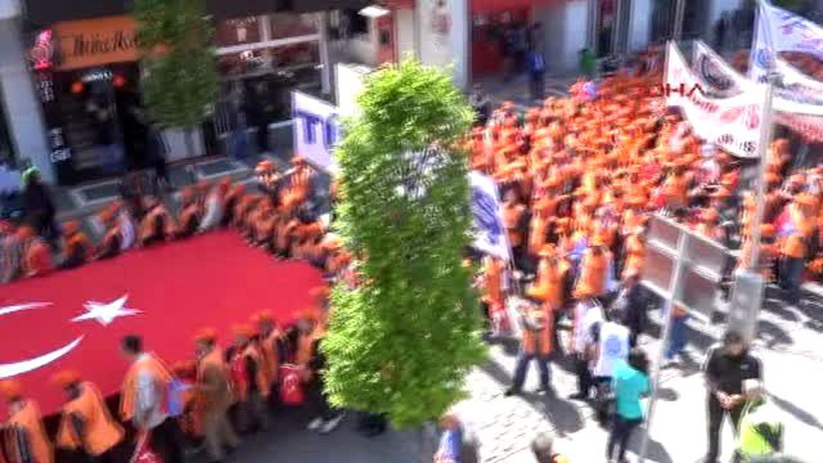 Trabzon?da 1 Mayıs Coşkusu