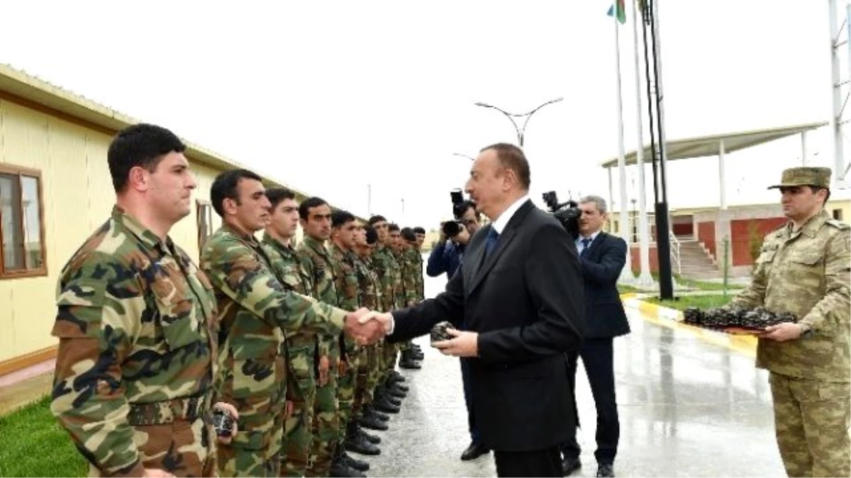 Aliyev, Azerbaycan-ermenistan Temas Hattını Ziyaret Etti