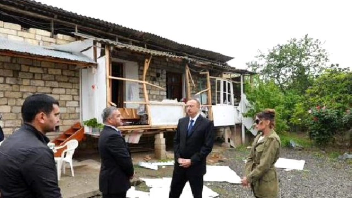 Azerbaycan Cumhurbaşkanı Aliyev, Ermenistan Cephe Hattında
