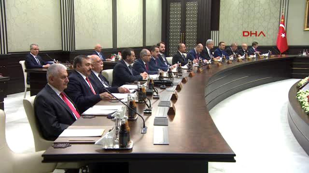 Bakanlar Kurulu, Cumhurbaşkanı Erdoğan\'ın Başkanlığında Toplandı
