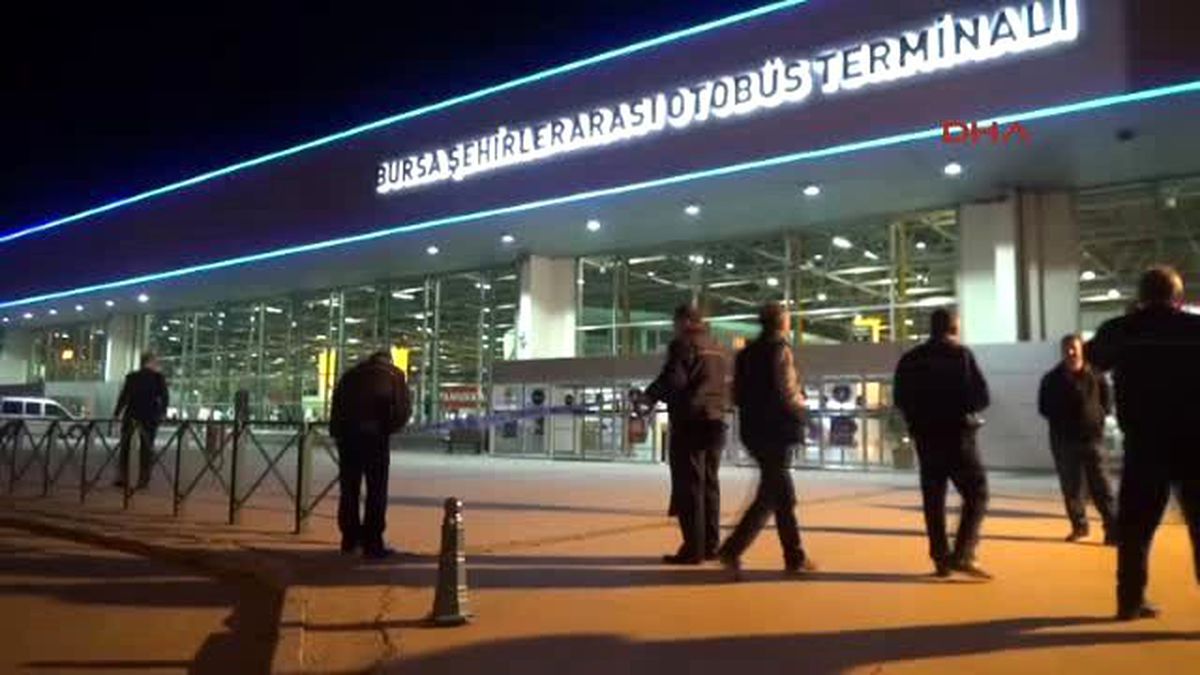 Bursa Otobüs Terminalinde Şüpheli Paket Alarmı