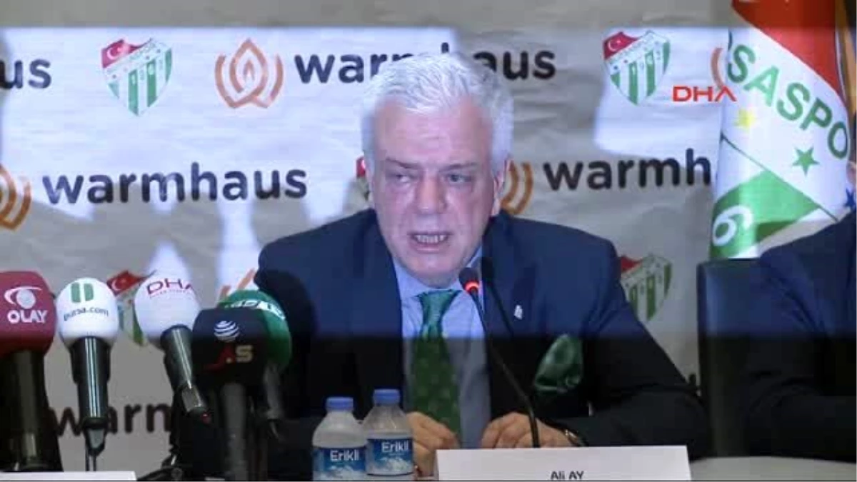 Bursaspor\'un Yeni Sezon Forma Göğüs Reklamı İçin Warmhaus Firması ile 2 Yıllığına Anlaşma Sağladı