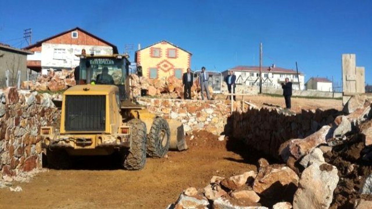 Çambaşı Merkezde Ek Hizmet Binasının Yapımına Başlandı