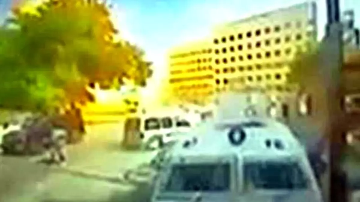 Gaziantep'te Patlama Görüntüsünü Paylaşan Polis Açığa Alındı