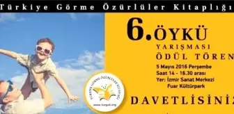 Görme Engelliler Öykü Yarışması Ödül Töreni 5 Mayıs'ta