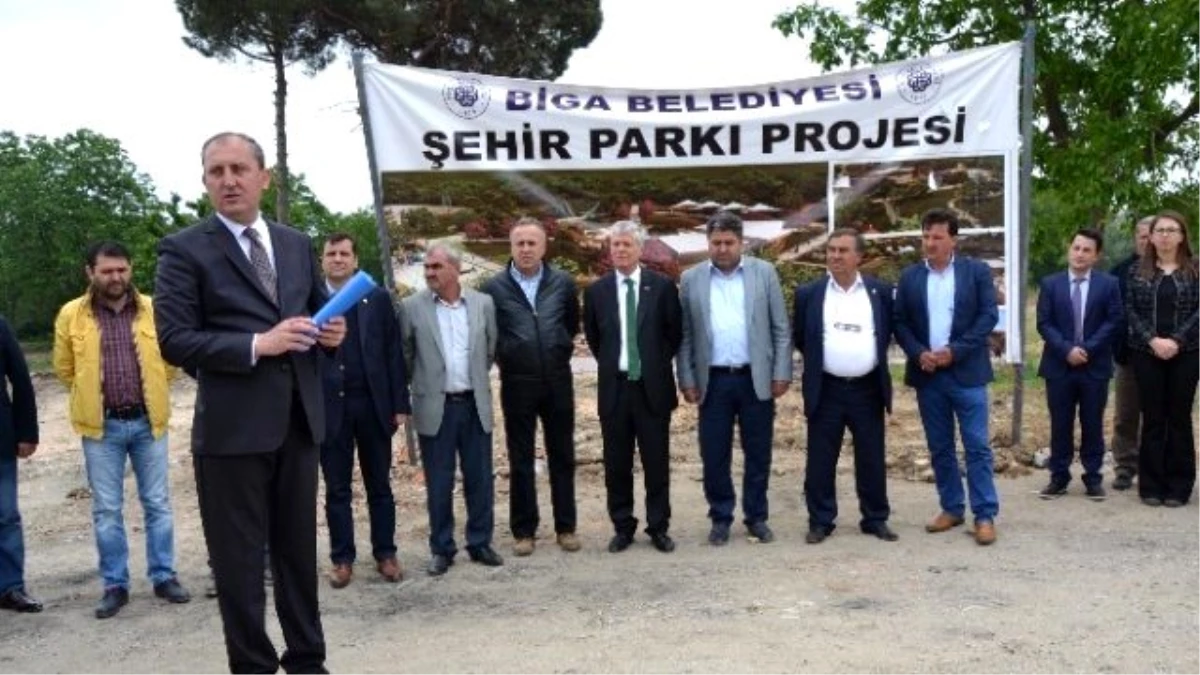 Güney Marmara\'nın En Büyük Şehir Parkı Biga\'ya Yapılıyor